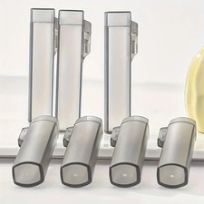 Portable Clear Plastic Toothpick Case Holder for Travel Kitchen Restaurant Use