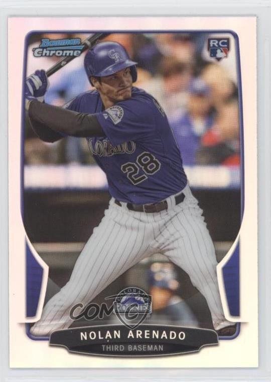 2013 Bowman Draft Chrome Refractor Nolan Arenado #41 0f6a
