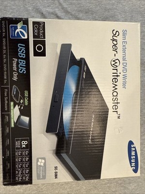 Samsung SE-S084 Super Writemaster Slim External DVD Writer . Tested Working