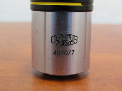 Olympus Tokyo 20X Microscope Objective Lens 20/0.40 404077 Japan