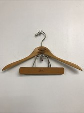 Vintage Setwell Garment Clamp Hanger Wood Hanger