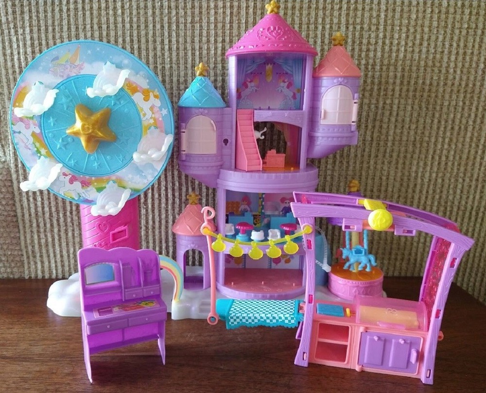 Polly Pocket Playset Parts Grill & Chill, Rainbow Funland, Parts Only Incomplete