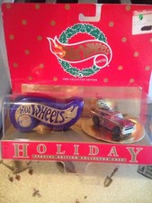 1996 MATTEL Hot Wheels Holiday Special Collector Edition w Collector Case Sealed