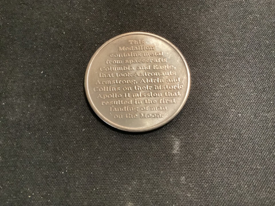 Apollo 13 50th Anniversary Limited Edition NASA Flown Metal Medallion - Official Collectible 9 thumbnail image