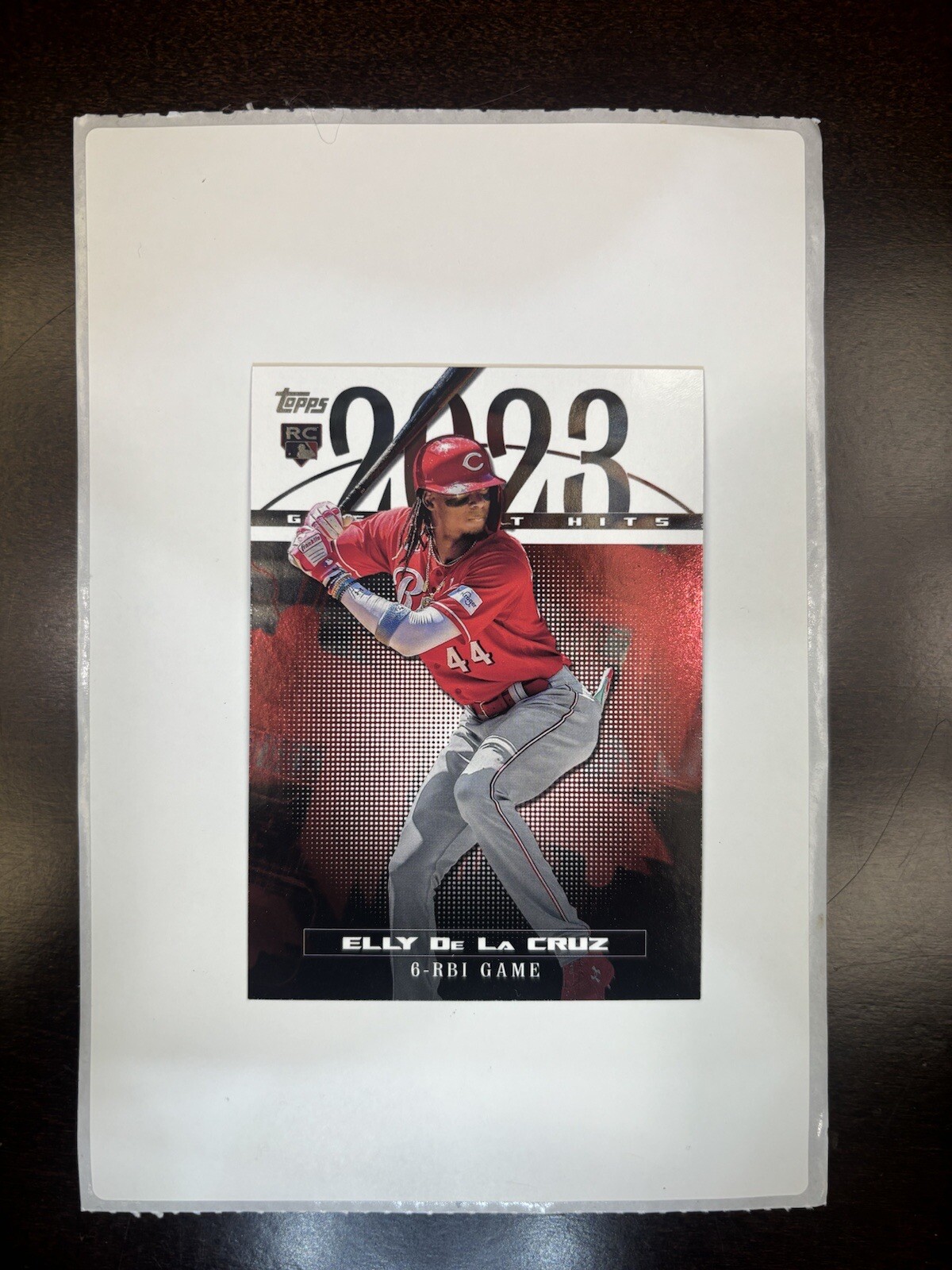 Elly De La Cruz Rookie 2024 Topps Series 1 2023 Greatest Hits Insert RC #23GH-25