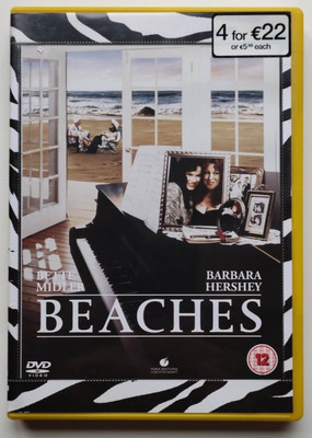 Beaches DVD (1988) Bette Midler, Garry Marshall (DIR), R2 - Read Descripion