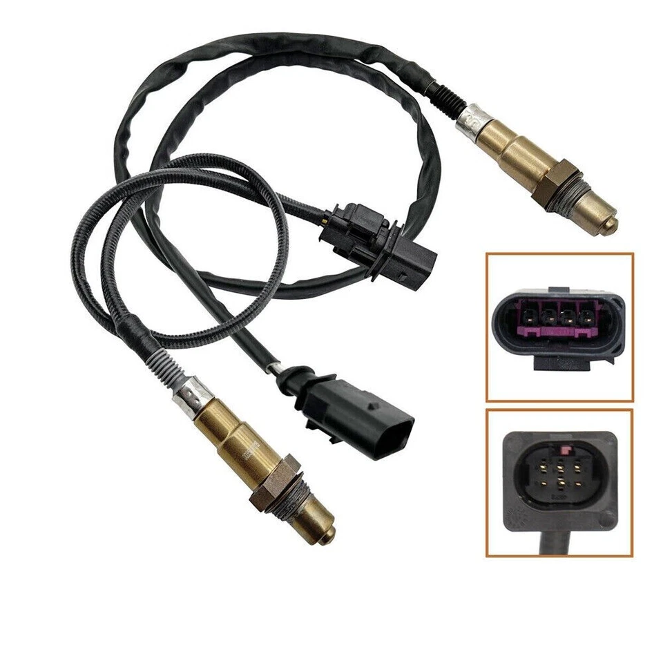 Sensor de oxígeno O2 2 piezas para Audi A4 allroad A5 Quattro A6 Q5 2,0 L turbo 2011-2018 Foto 3 de 4