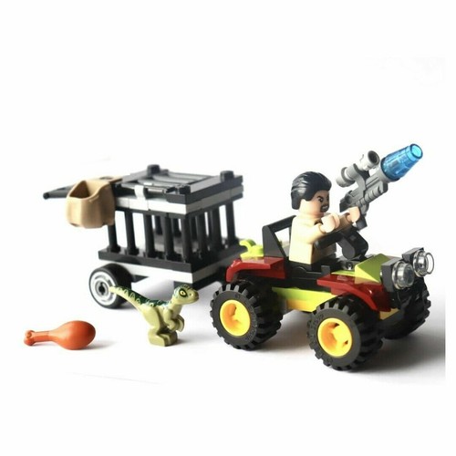 LEGO Jurassic Park: Vic Hoskins Patrol with Baby Dino Transport - 第 1/6 張圖片