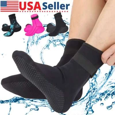 LAVA Water sports Swimming Scuba Diving Surfing Neoprene Socks Snorkeling Boots new