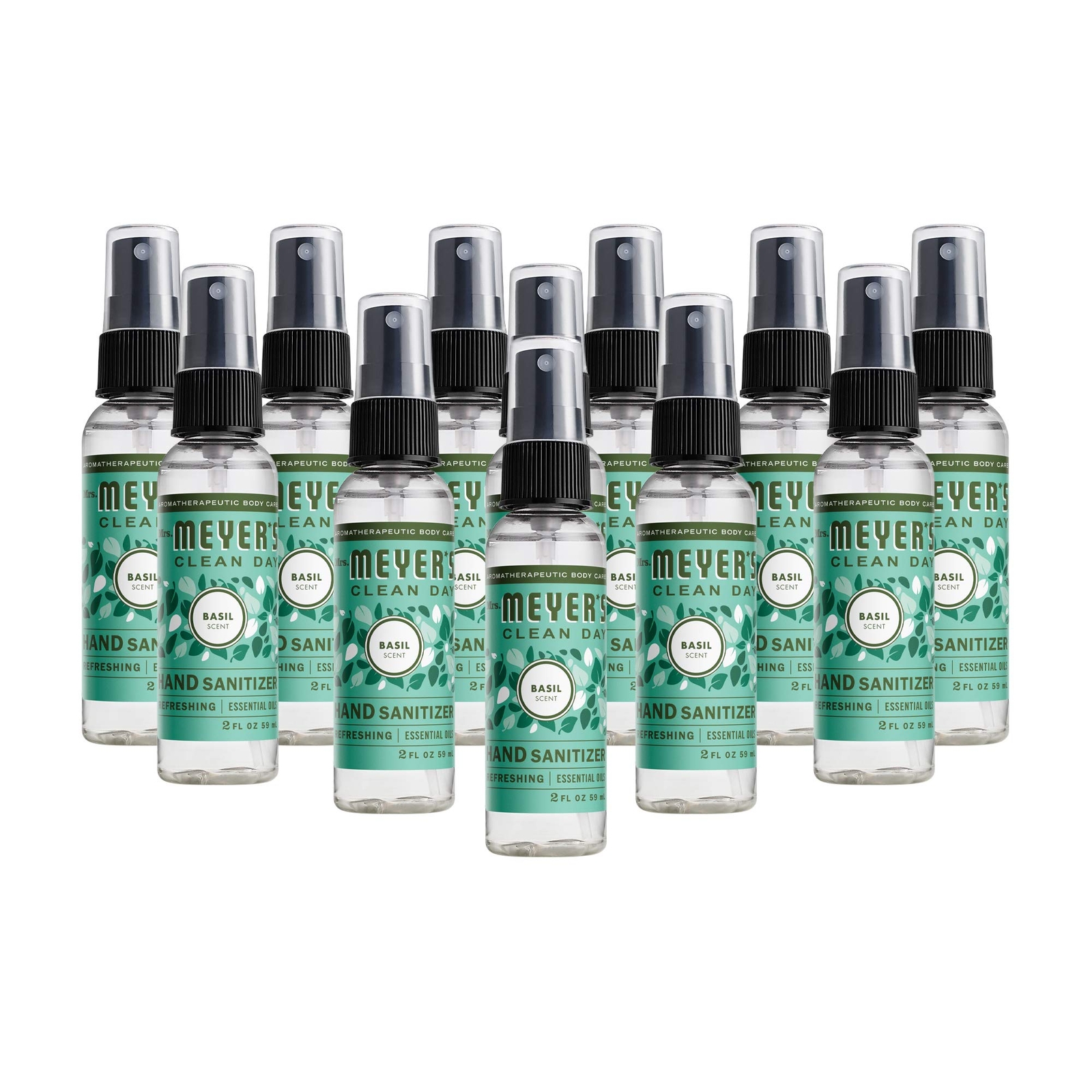 Mrs. Meyer's Antibacterial Hand Sanitizer Spray, Travel Size, Removes