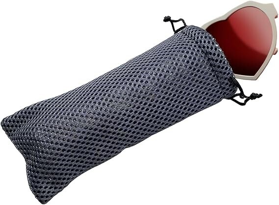 Custodia occhiali morbida bustina astuccio cover per occhiali da sole per vista foto 4