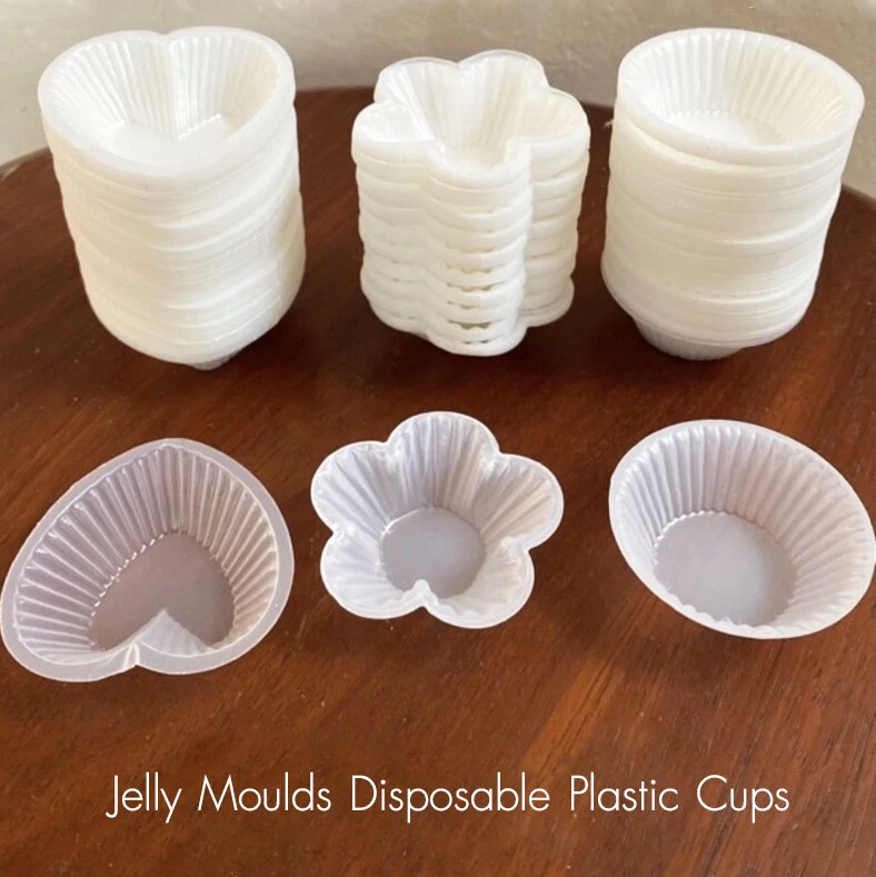 Small Jelly Cups Mold Cake Dessert Disposable Plastic Container