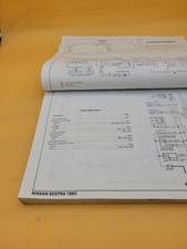 1983-1986 KLM AUTOMOTIVE NISSAN SENTRA ELECTRICAL WIRING DIAGRAMS GUIDE SHEETS