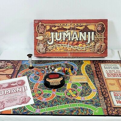 Jumanji+The+Game+Family+Board+Game+of+the+Movie+- for sale online