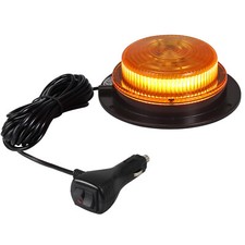 20 LED Rundumleuchte E9 Magnet Warnleuchte Rundumlicht 10 Blitzmuster 12V/24V