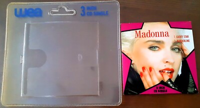 マドンナ　Lucky Star + Borderline　3インチ CDシングル RARE Madonna 3 Inch Mini CD Lucky Star Borderline 7599-21139-2 for