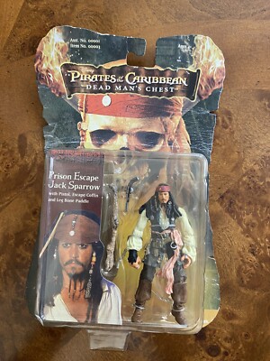 Disney Pirates of the Caribbean Dead Man s Chest Prison Escape Jack Sparrow NEW 