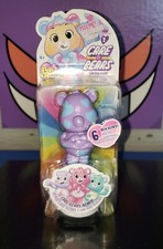 Care Bears Peel N' Reveal Mystery Figure Remix Series 2 Purple Blue Hearts New