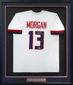alex morgan autographed jersey