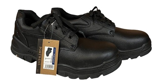 New Mens Carolina CA9538 Black Leather Oxford Composite Toe  display picture 1