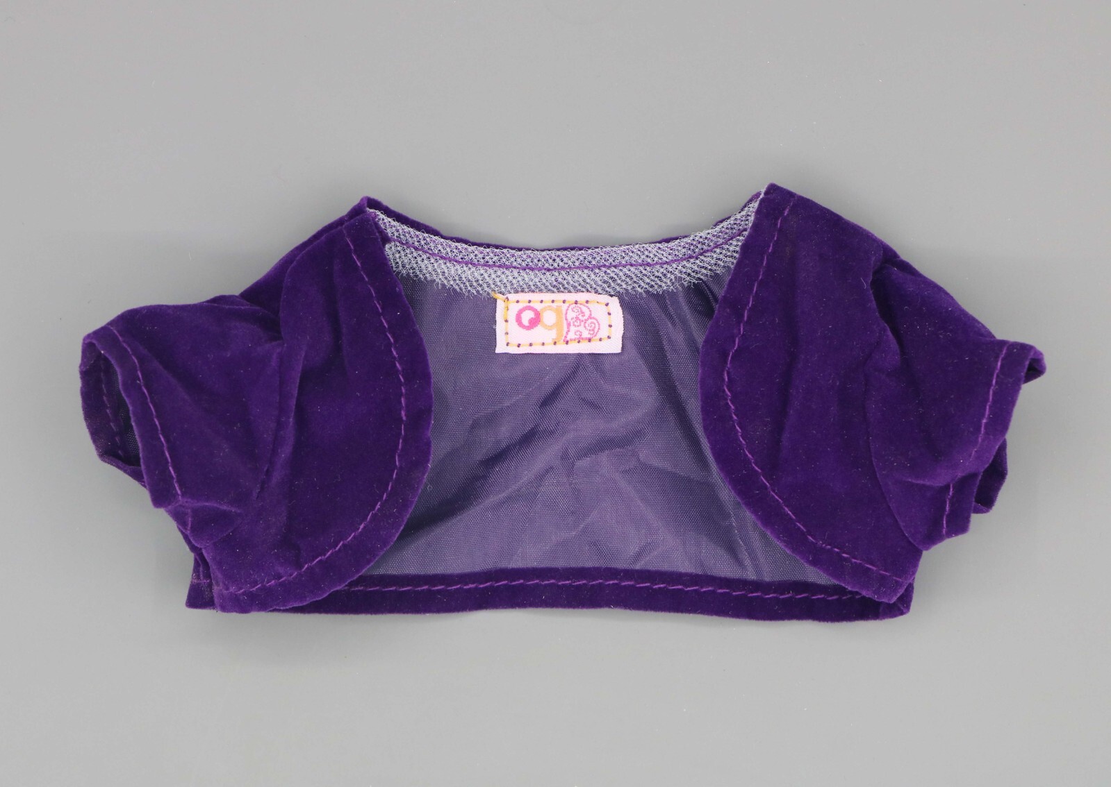 American Girl 18-inch Doll Purple Knit Shawl Wrap