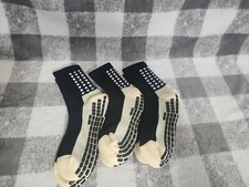 3 Pair Anti-slip Soccer Women Men Outdoor Sport Grip Football Yoga Soccer Socks