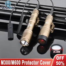 WADSN SF M300A M600C Flashlight 25.4mm Lamp Cover Custom Lens Hunting Accessory