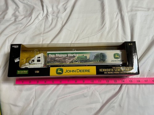 John Deere Semis w/Trailers 1/64 Complete Set of 6 Kenworth and Peterbilt - Picture 2 of 19