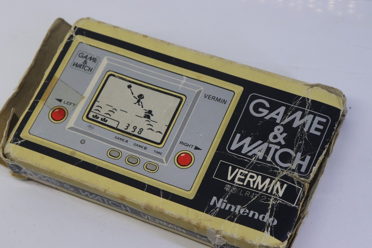 Vermin Nintendo Game & Watch 4k Gameplay - YouTube