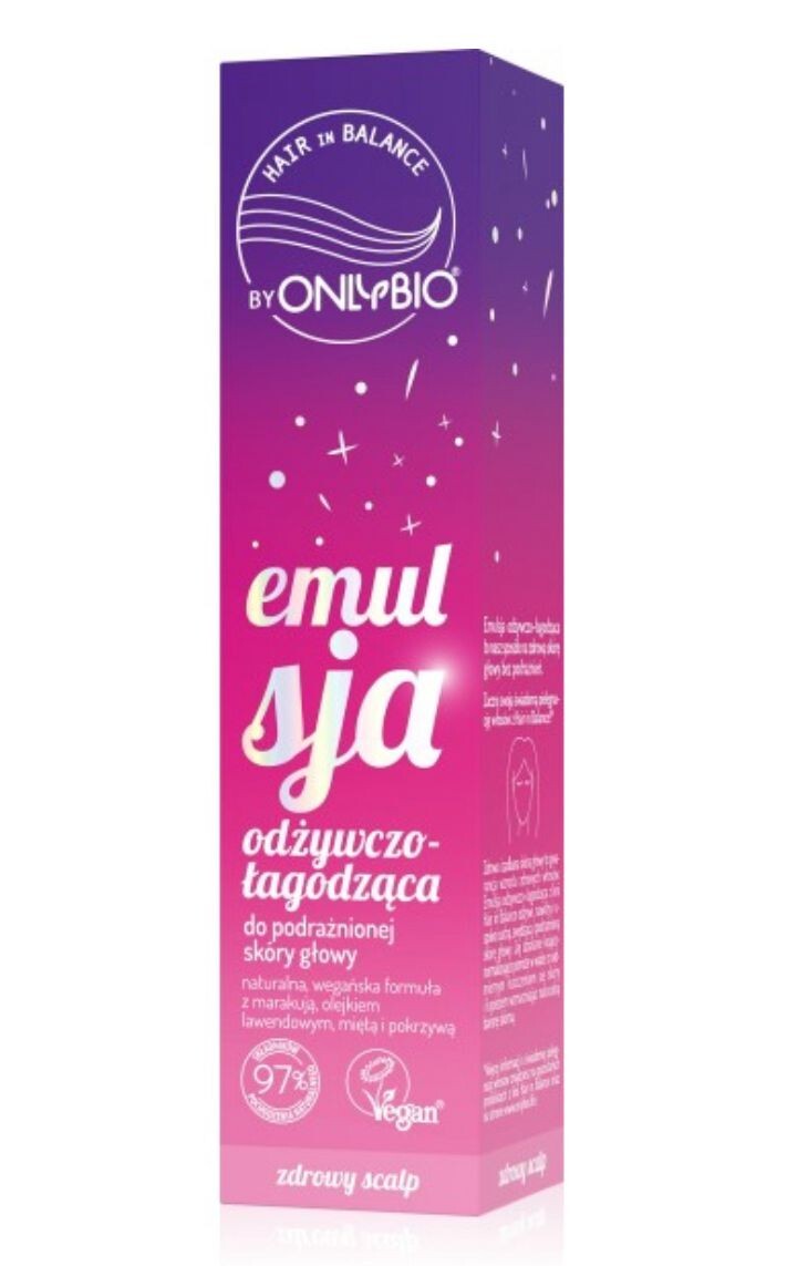 Only Bio Nourishing and soothing emulsion for irritated scalp 125ml