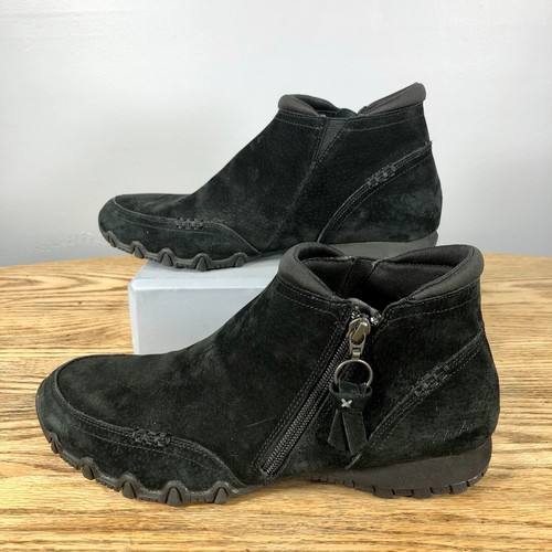skecher biker ankle boots