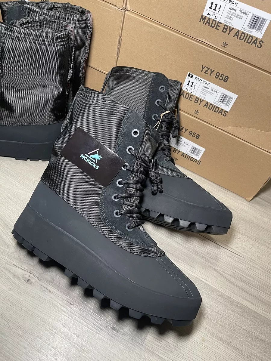 Unreleased Yeezy 950 ‘Pirate Black’ Boot Men's Size 11.5 **BRAND-NEW IN BOX!