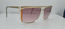 Vintage Montecarlo 624-05 Brown Beige Translucent Oval Italy Sunglasses Frames