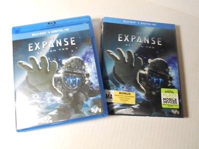 The Expanse Season Two Blu-ray Lenticular Slip cover NO Digital
