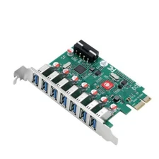 SIIG USB 3.0 7-Port PCIe Host Card(JU-P70211-S1)