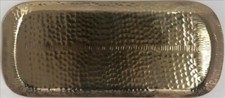 Vintage Penny Rectangle Silver/Gold Stainless...