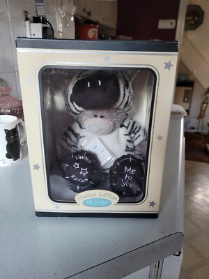Limited Edition Nr. 7315. Me 2 You Bear.ZebraTeddybär. Neu & Karton