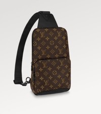 LOUIS VUITTON Monogram Macassar Avenue Sling Bag (BRAND NEW)