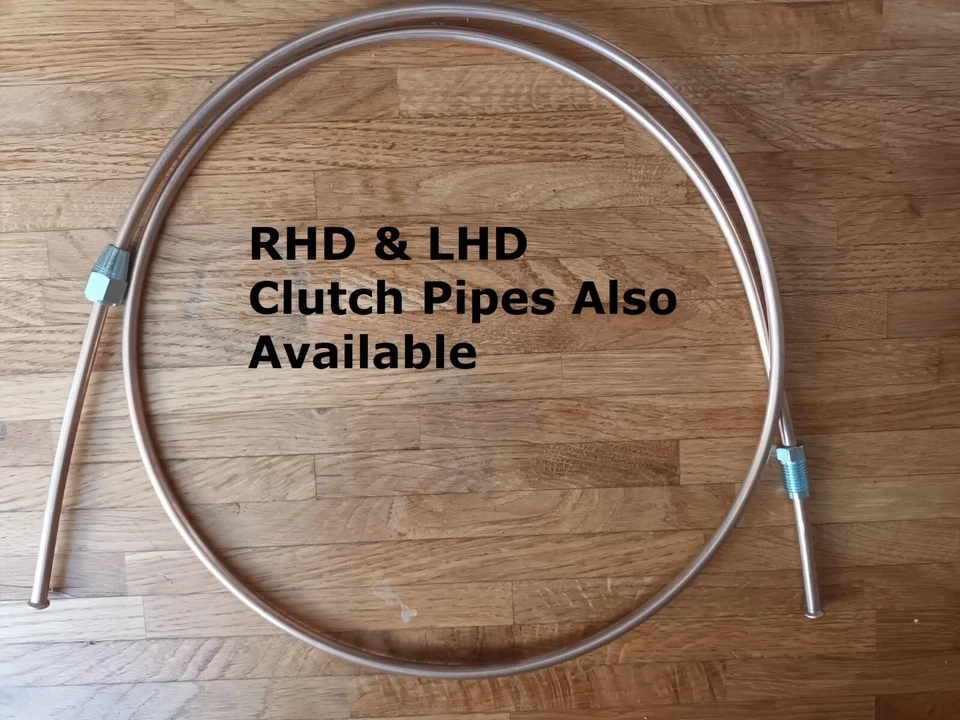 Juego completo de línea de tubo de freno posterior Triumph TR6 LHD Cupro Nickle 2061L MC Foto 3 de 4