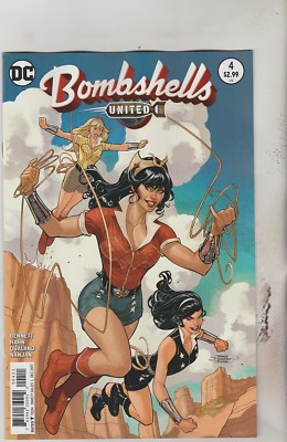 DC COMICS BOMBSHELLS UNITED #4 DECEMBER 2017 REBIRTH 1ST PRINT NM