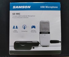 Samson Go Mic Portable Clip-on Usb Condenser Microphone (titanium)