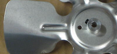 Packard Metal Fan Blade – 8" Diameter, 5 Blades, 1/4" Bore, 24° Pitch, CW Rotation