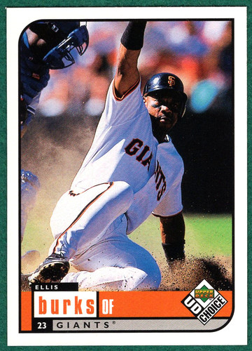 1999 UD Choice Ellis Burks #139 card
