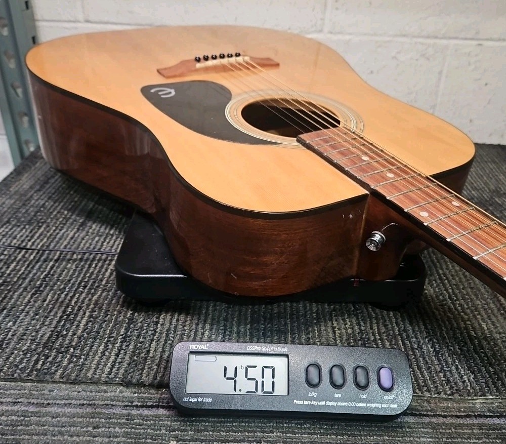 Epiphone DR-100NA RH 6-String Dreadnought Acoustic Guitar - READ
