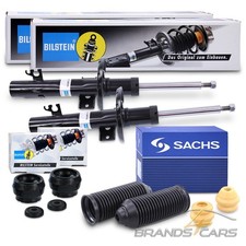 BILSTEIN 2x STOßDÄMPFER +DOMLAGER +PROTECTION-KIT VORNE FÜR AUDI A1 VW POLO 6R
