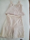 Olga Body Shaper Set Top Bottom Sz 38 Top Xl Shrt Blush Vtg. New WO Tag Lingerie — photo 2