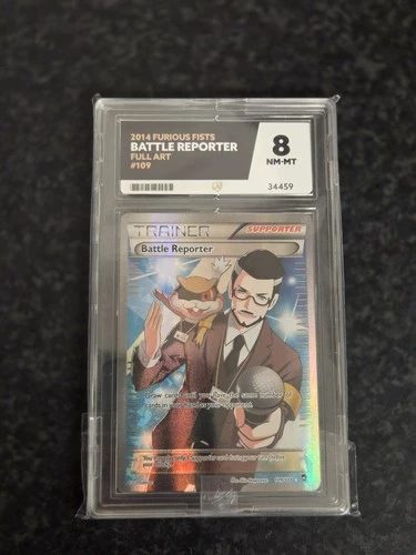 2014 Pokémon XY FA/ Battle Reporter Furious Fists #109 Ace Grade 8