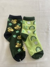 2 Pairs Of Saint Patrick Kid Socks - Size 7-8.5