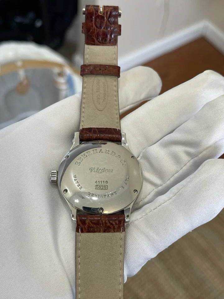 Reloj Hombre Eberhard & Co Aiglon Automático Ref 41116 38mm Hecho en Suiza” Foto 4 de 4