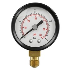 Manomètre 0-2,5bar 1/8 Douanes Classe 2,5 Raccord en bas Diamètre 40mm Manomètre